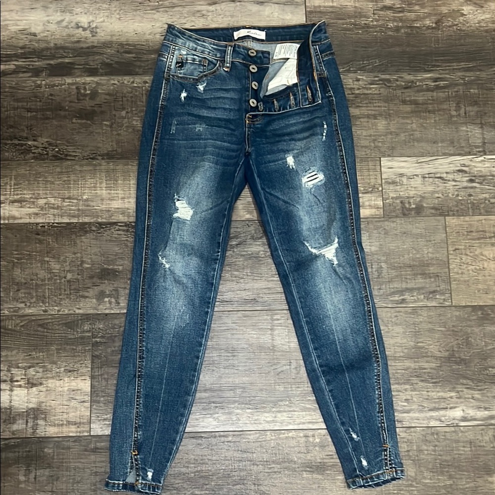 Kancan distressed jeans